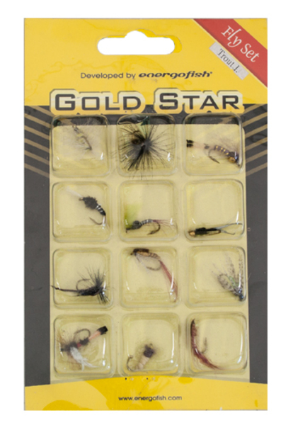 Kit Mouche Truite Energo Gold Star