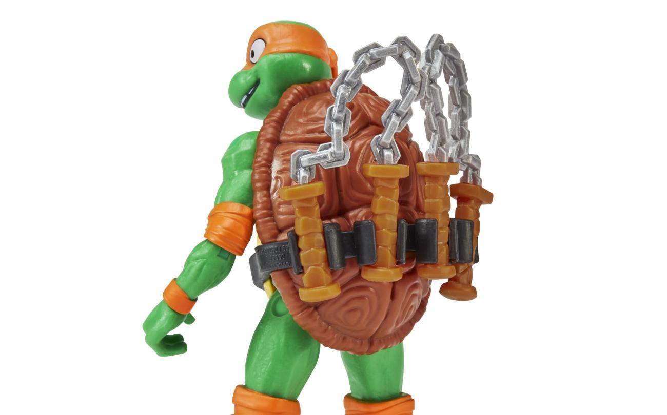 Ninja Turles movie figuur met wapenrekje