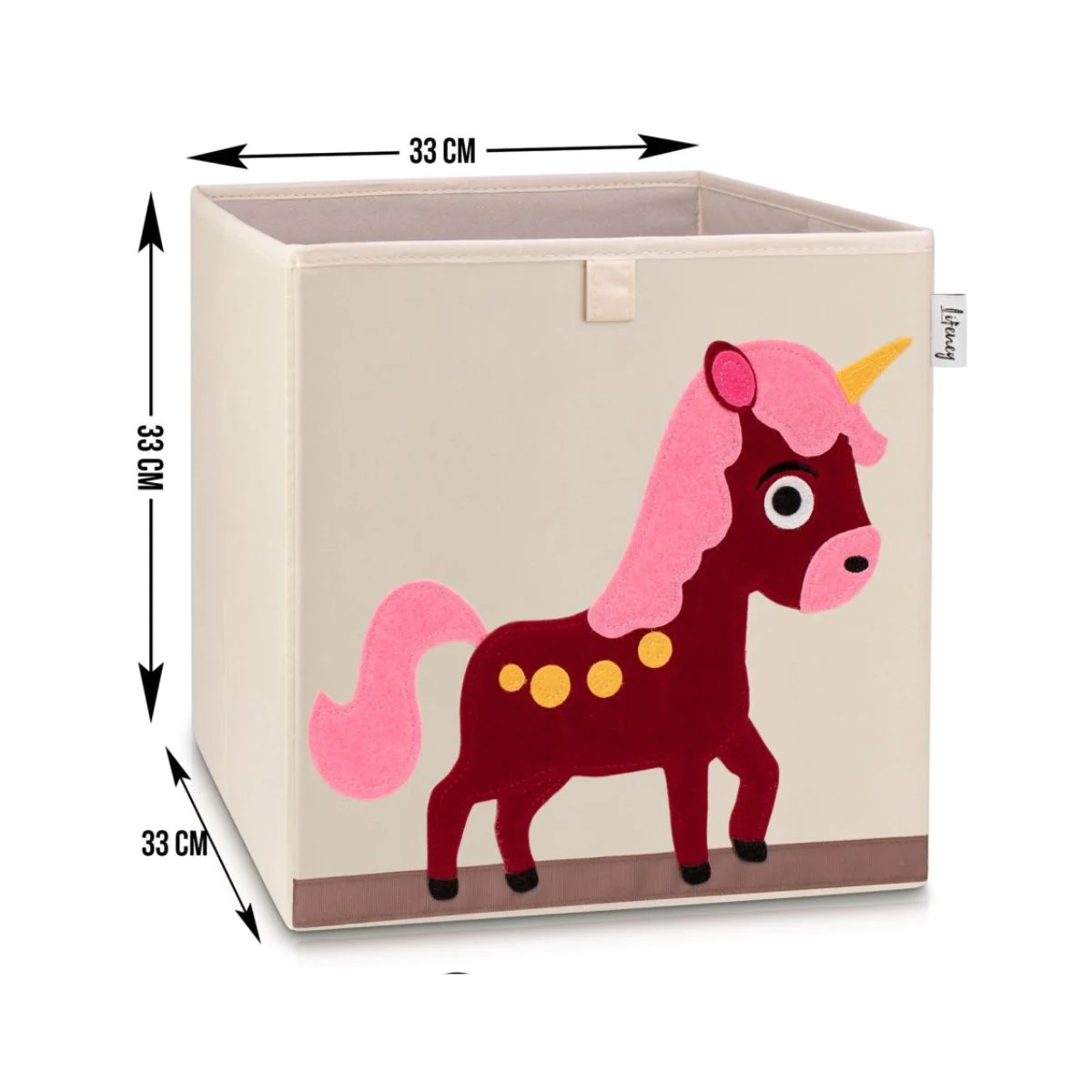 Boîte de rangement en tissu pour enfant 