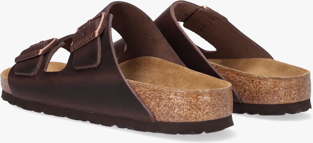 bruine birkenstock slippers arizona