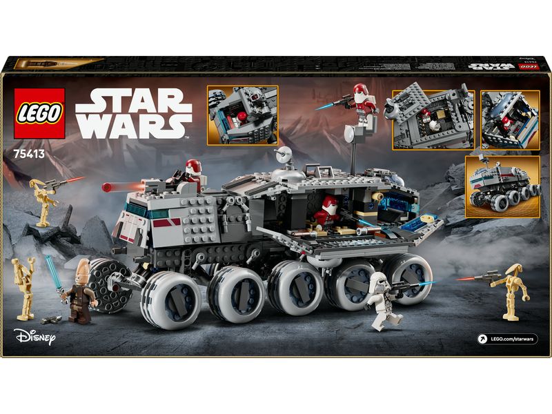 LEGO® Star Wars Republikanischer Juggernaut 75413 Bau-Set für jede Menge Actionspass