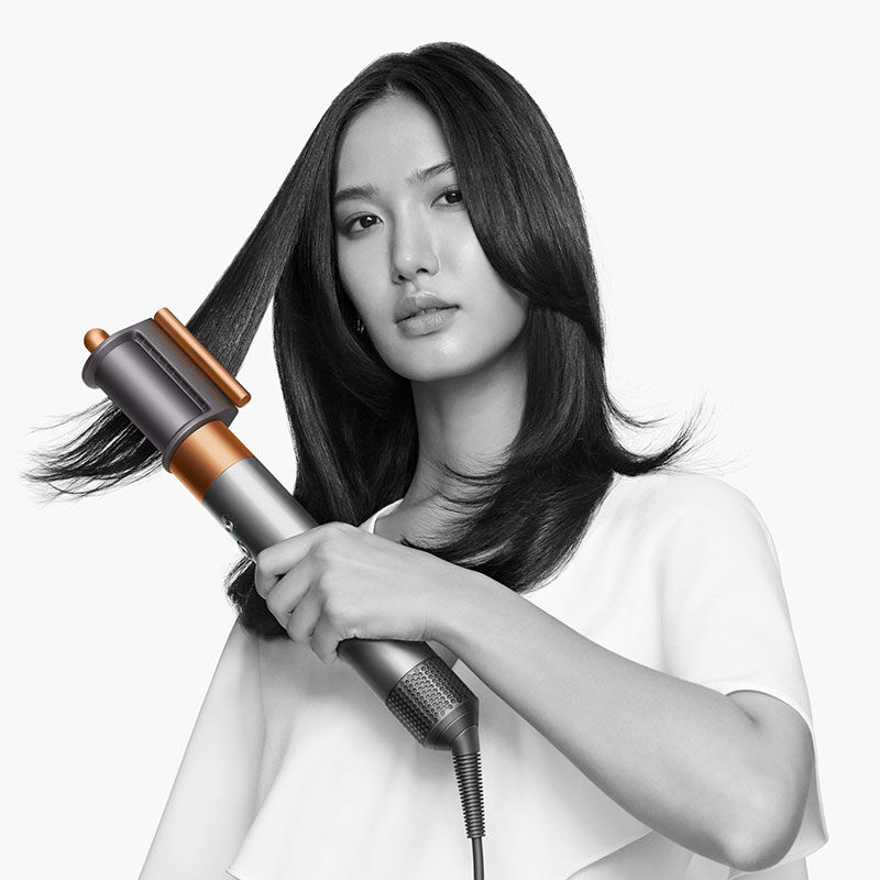 Airwrap Complete Long Diffuse pour cheveux bouclés frisés nickel cuivre