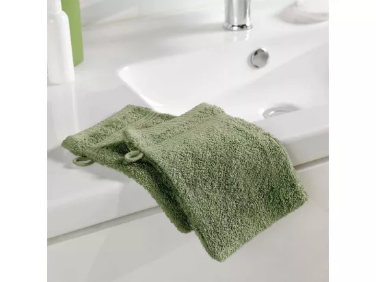 Lot de 2 Gants de Toilette 