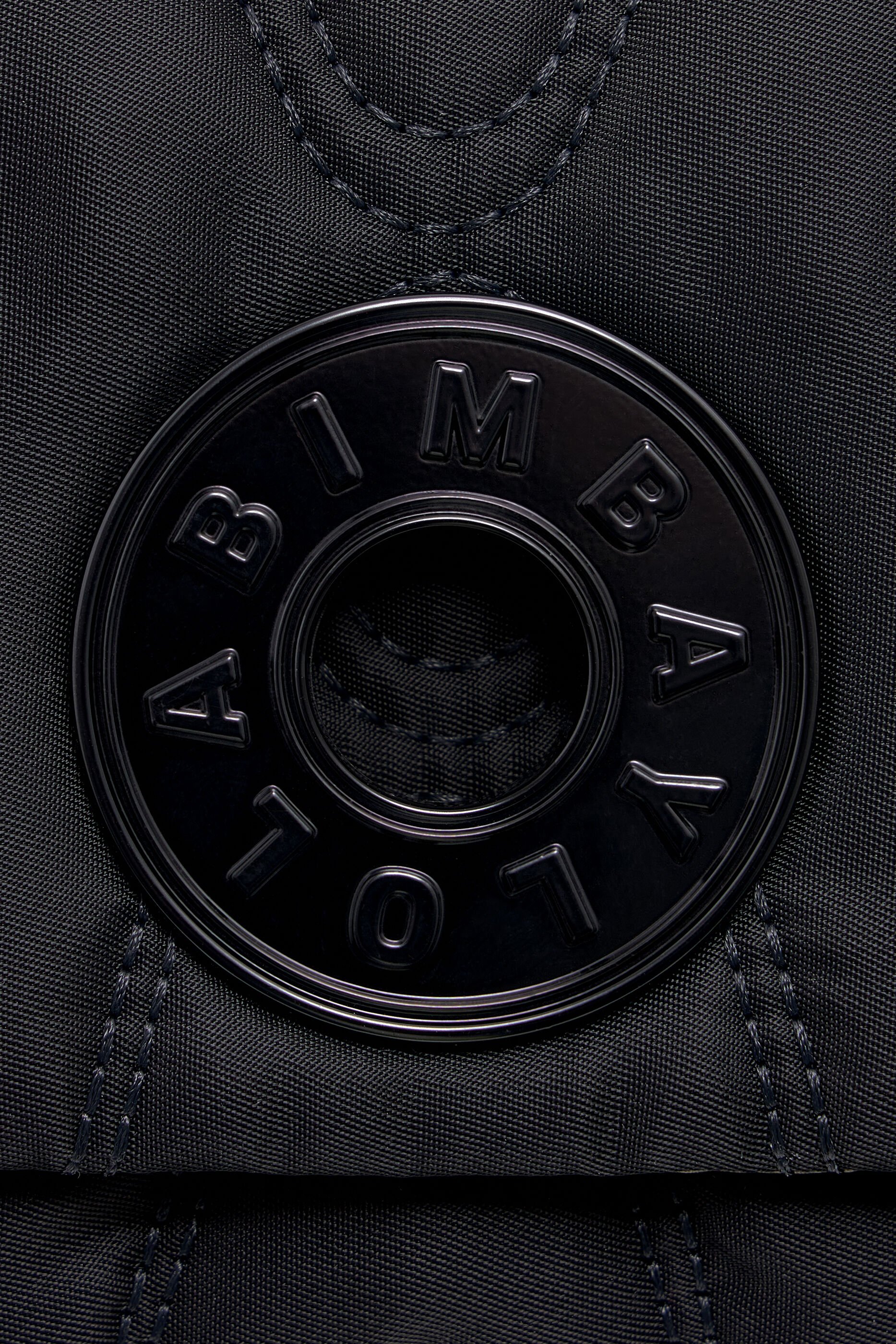 Bolsa de ombro XS em nylon preto