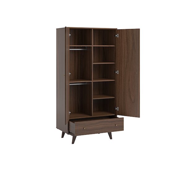 Mid Armoire 2 portes   Noix        de               Vox