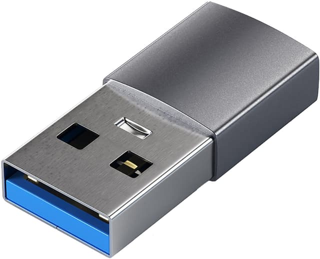 Satechi USB-C til USB-A-adapter (grå)