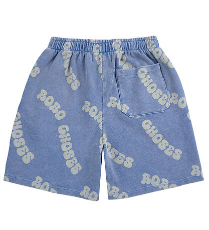 Bobo Choses Shorts - Rib - Wellig - Blau
