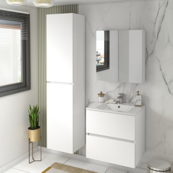 Atlantic by Allibert kolomkast Donna mat wit