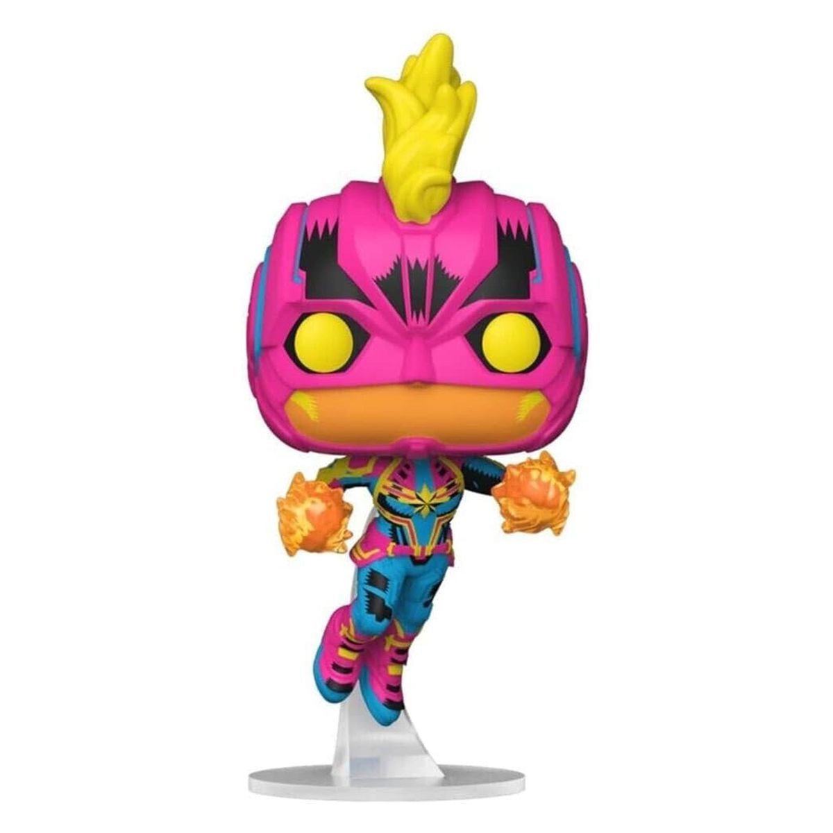 DIV FK55213 - Funko POP! - Marvel Captain Marvel - Vinyl-Figur, Black Light, Nr. 908, ca. 9 cm