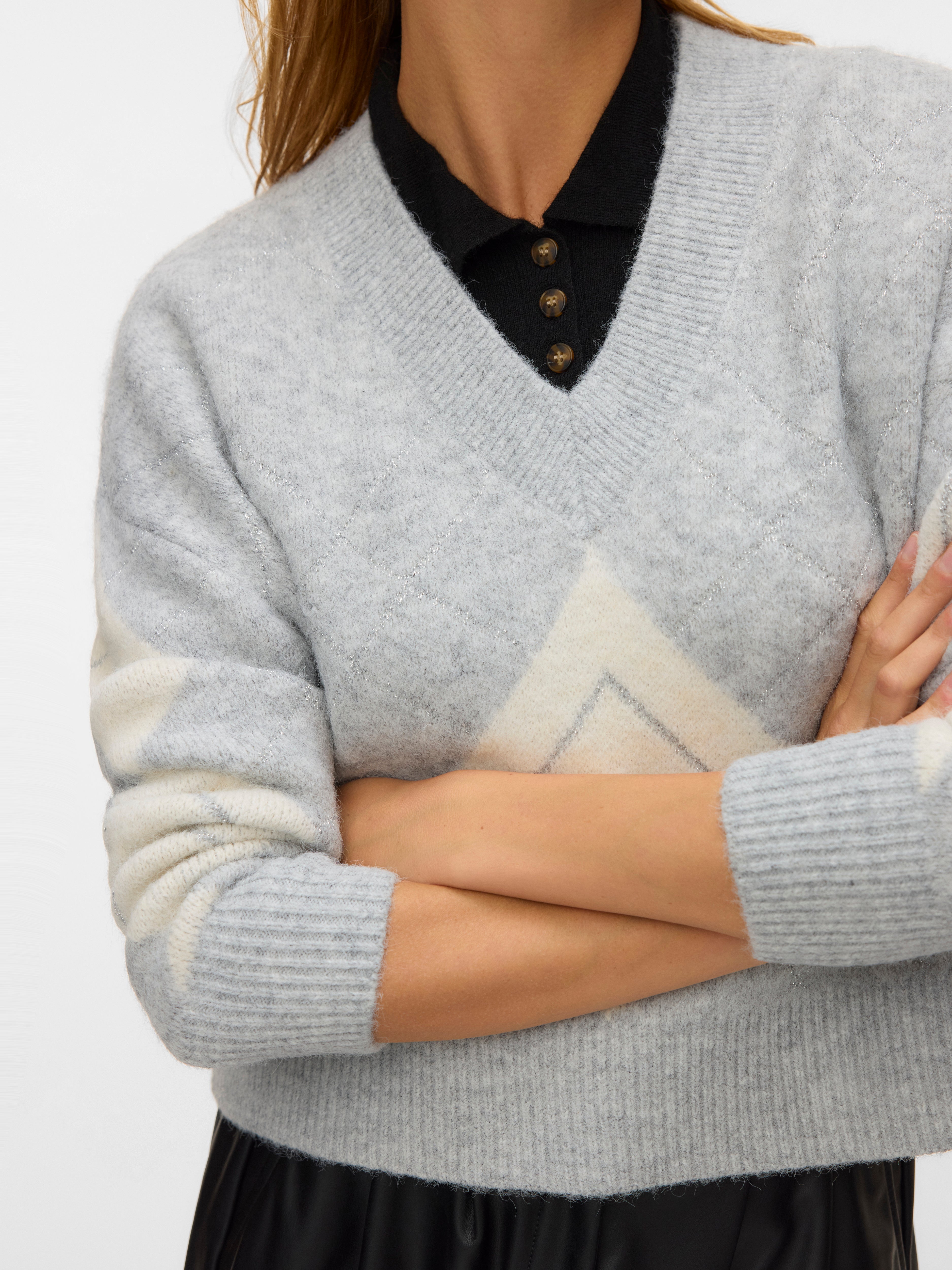 VMDAE Gebreide pullover
