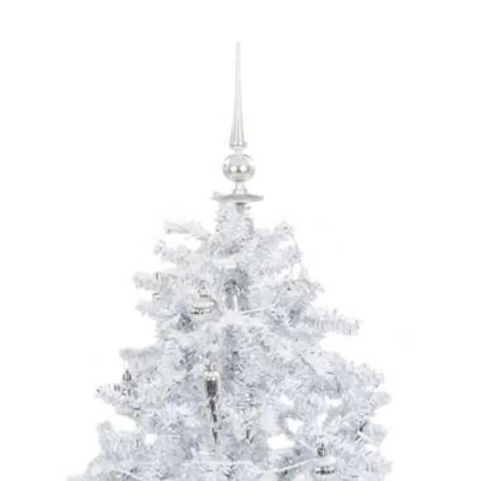 vidaXL - Sneeuwende Kerstboom - Wit - 140 x 95 cm