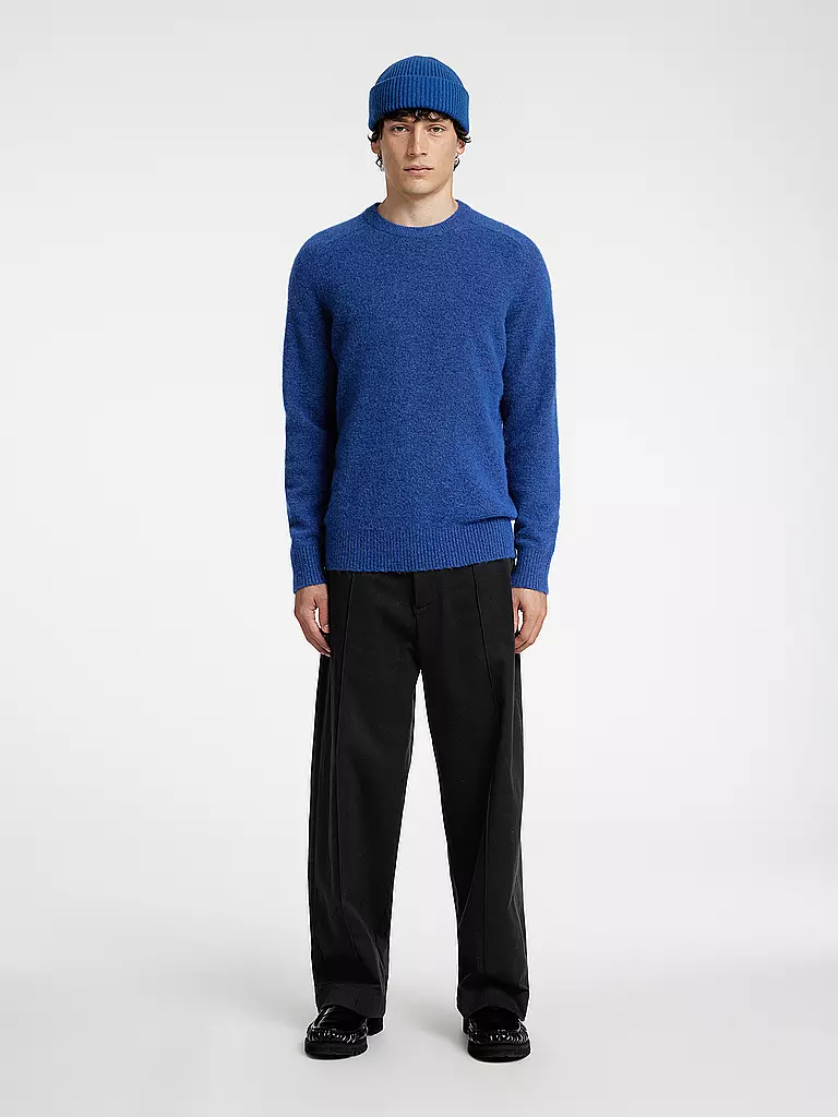 SELECTED Pullover SLHRAI  blau