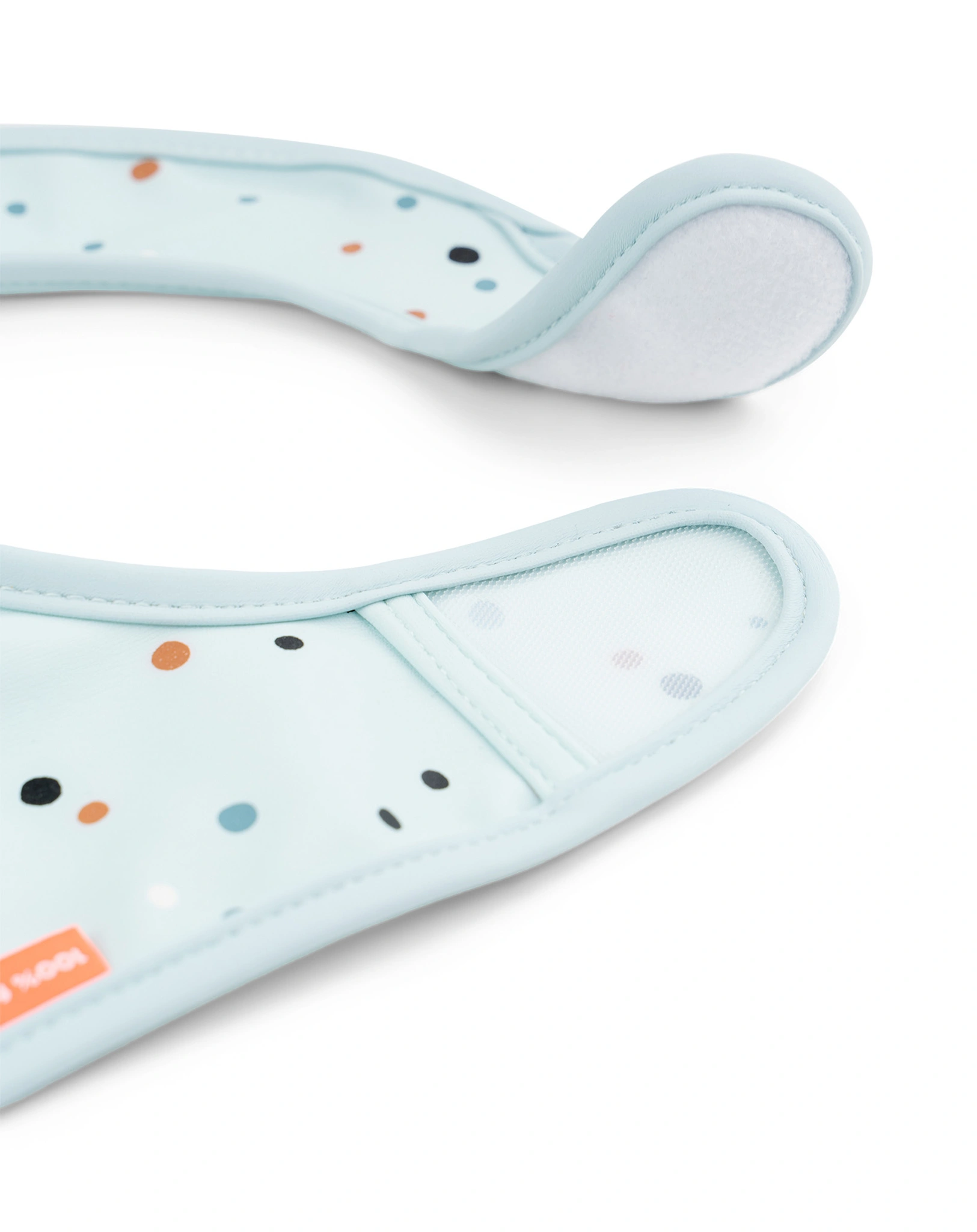 Klett-Lätzchen ELPHEE 2er Pack in blau
