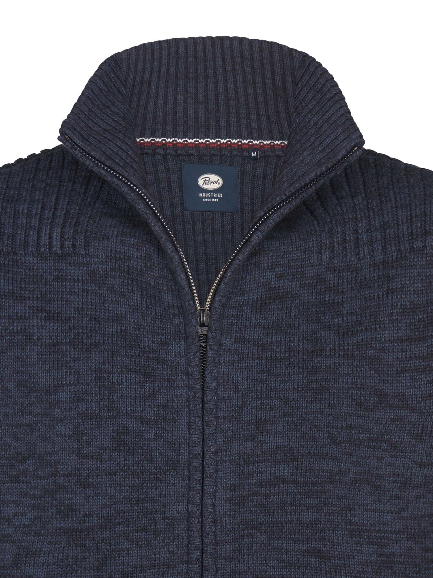 Petrol Industries Strickjacke mit Stehkragen