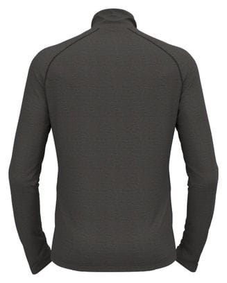 Base Layer Odlo 1/2 Zip Performance Wool 150 Gris