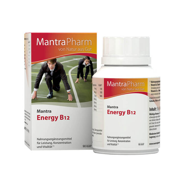Mantra Energy B12 Kapseln, 90 St