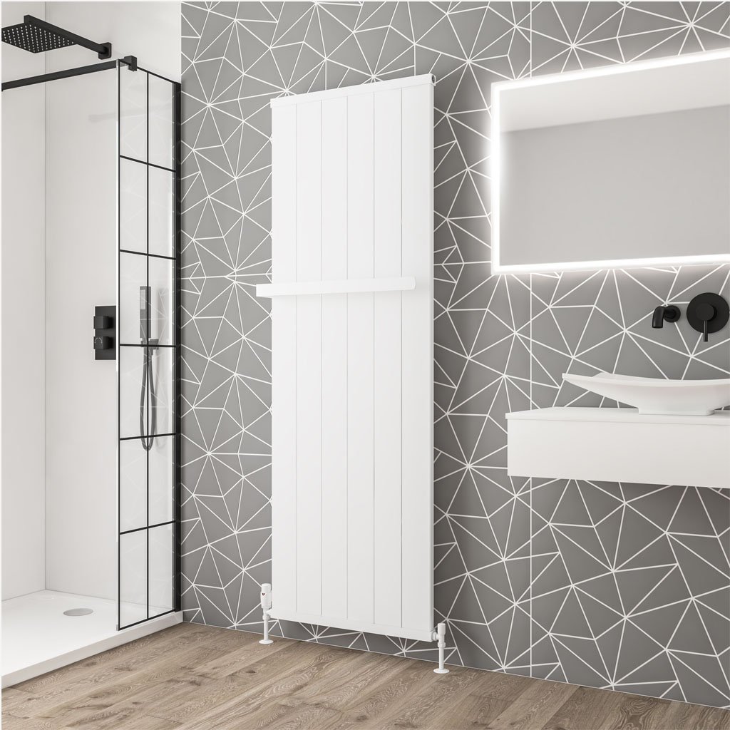 Eastbrook Kingswood paneelradiator 60x180cm 1480W wit mat