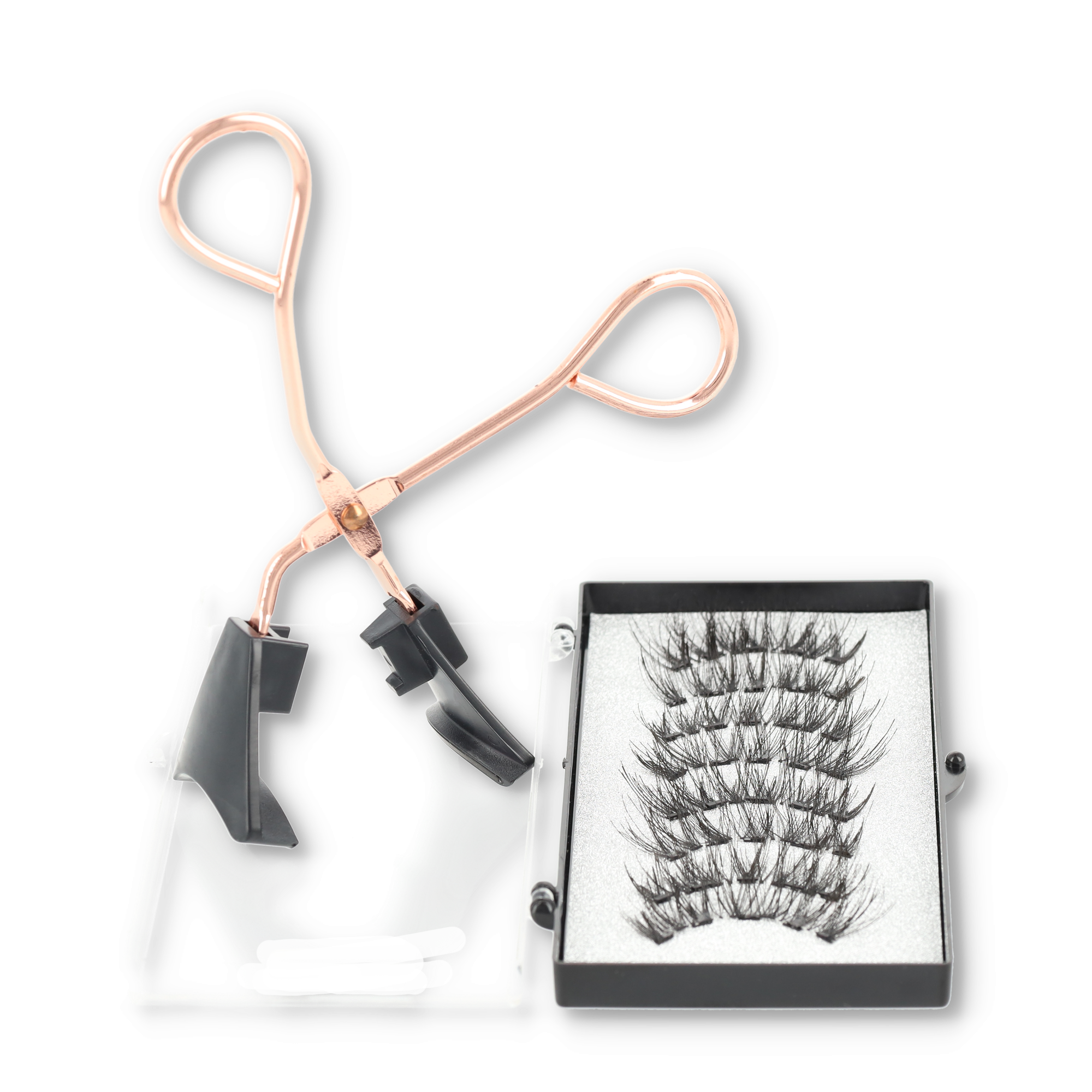 (9-tlg. Set) Magnetisches Wimpern Set Fake Volume Lashes mit Magnetischer Pinzette