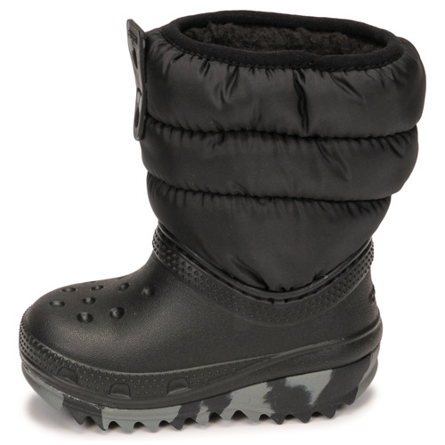 Crocs - CLASSIC NEO PUFF BOOT T - Noir
