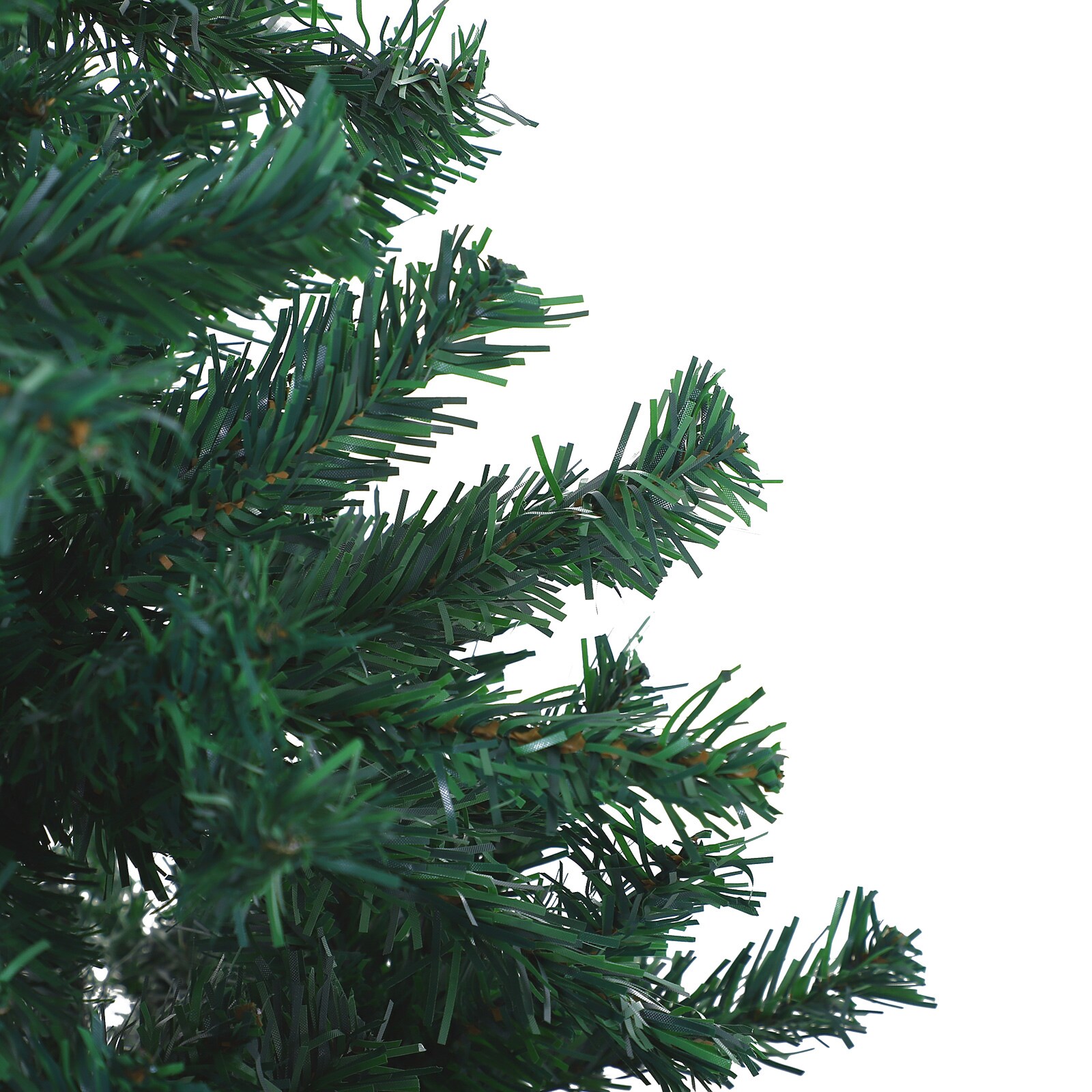HOMCOM Künstlicher Weihnachtsbaum mit 1000 Spitzen und Standfuß grün 102 x 180 cm (ØxH)