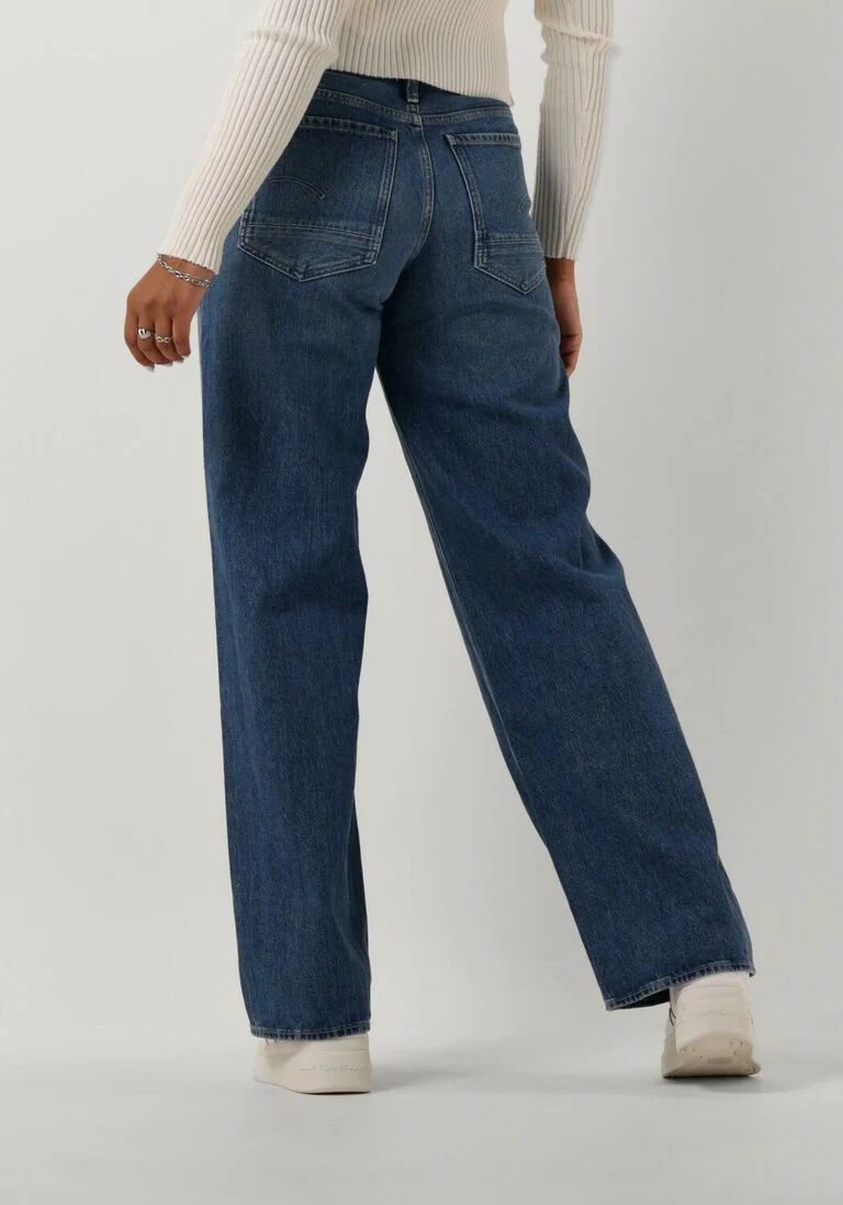 G-STAR RAW blauwe g-star raw wide jeans judee loose wmn