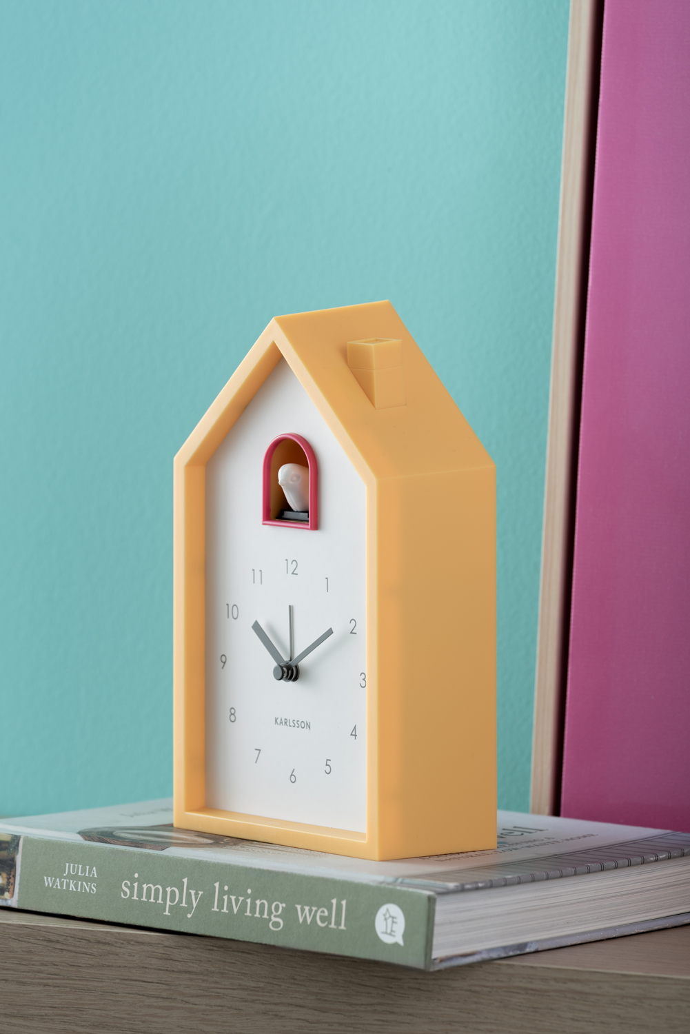 Alarm clock Modern Cuckoo jungle green