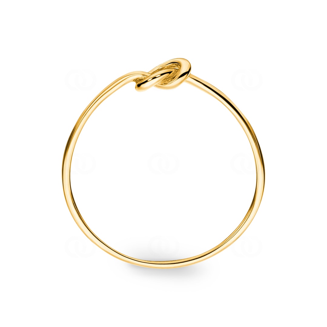 Ring 750/18 K Gelbgold Knoten