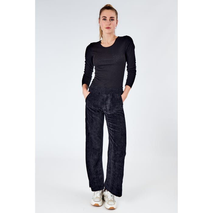 Veritas-Broek corduroy effen