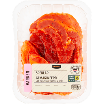 Jumbo Speklappen Gemarineerd 4 Stuks