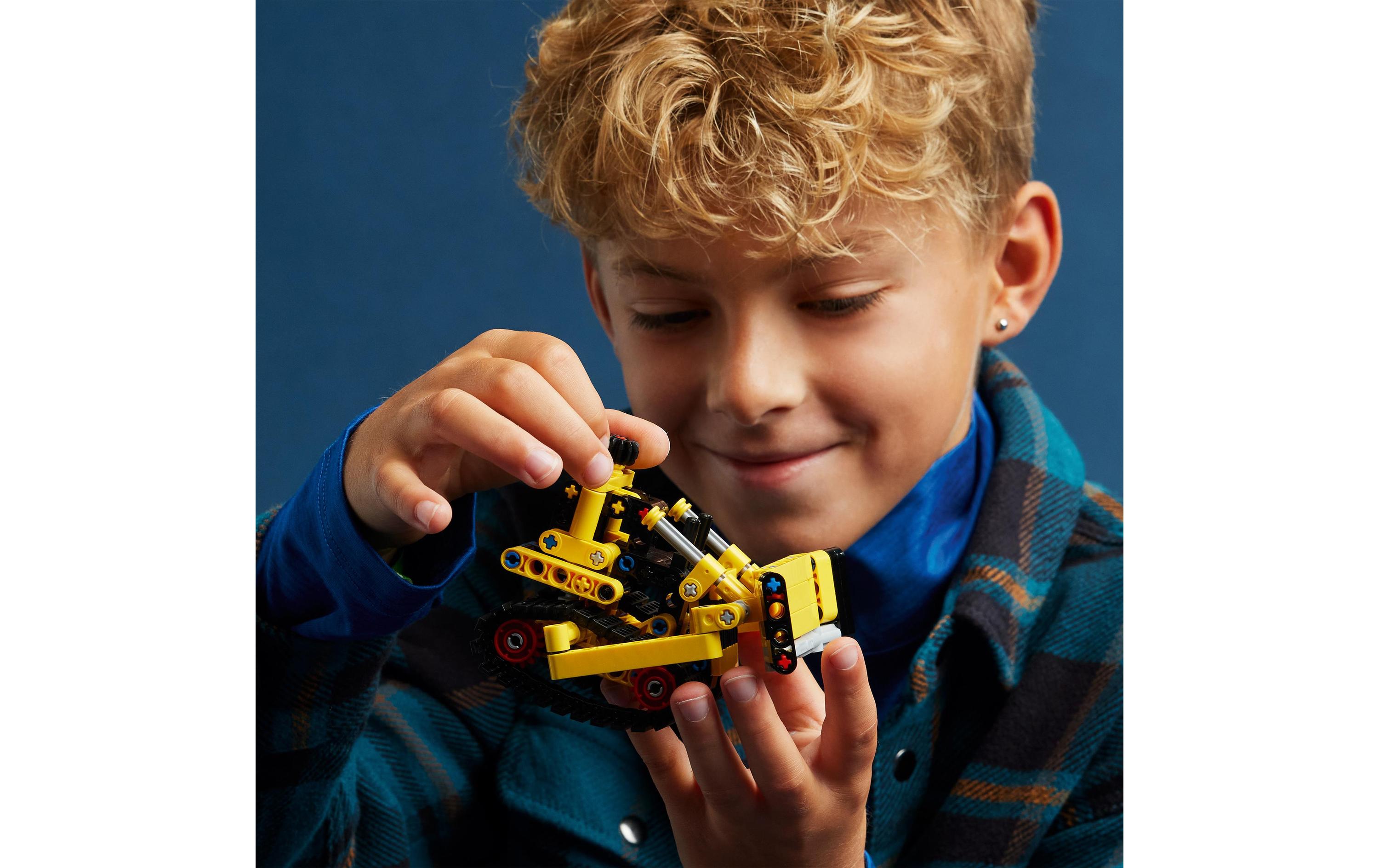 Technic Schwerlast Bulldozer 42163Spielzeug-Planierraupe zum Bauen