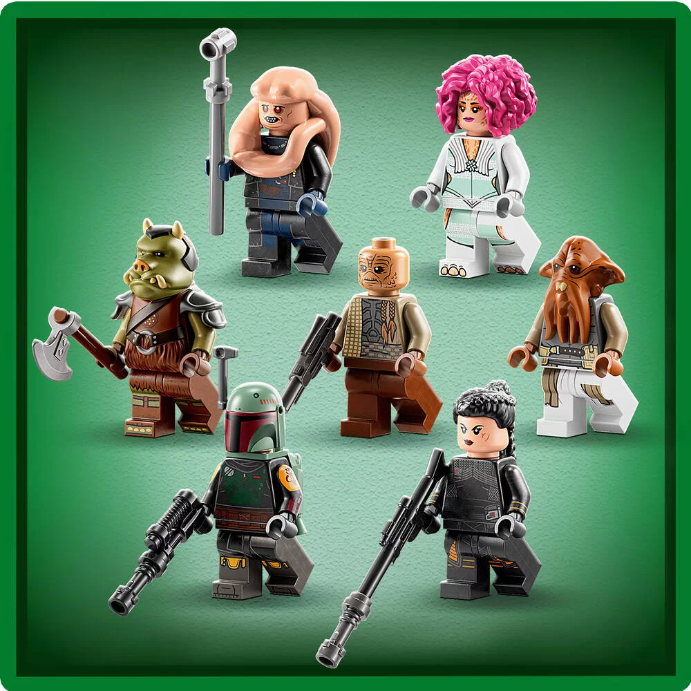 LEGO®STAR WARS 75326 - LA SALLE DU TRONE DE BOBA FETT