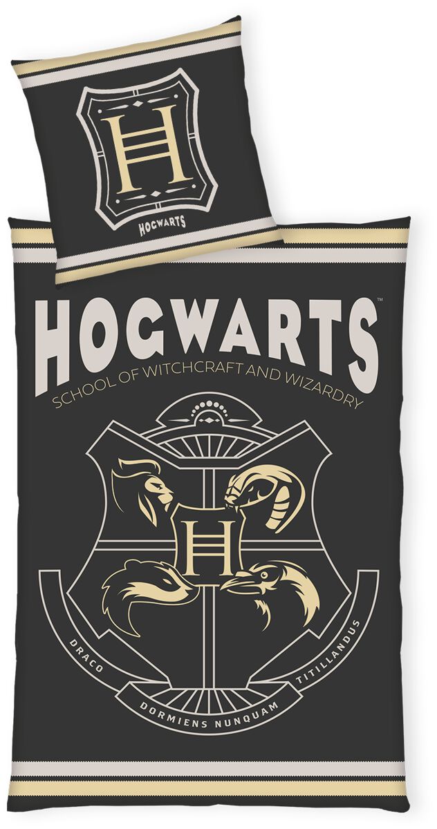 Armoiries Des Maisons De Poudlard | Harry Potter Parure de lit