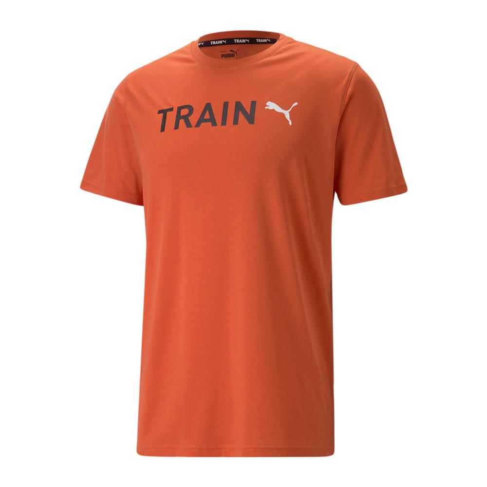 Puma T-shirt Orange Homme Puma Train