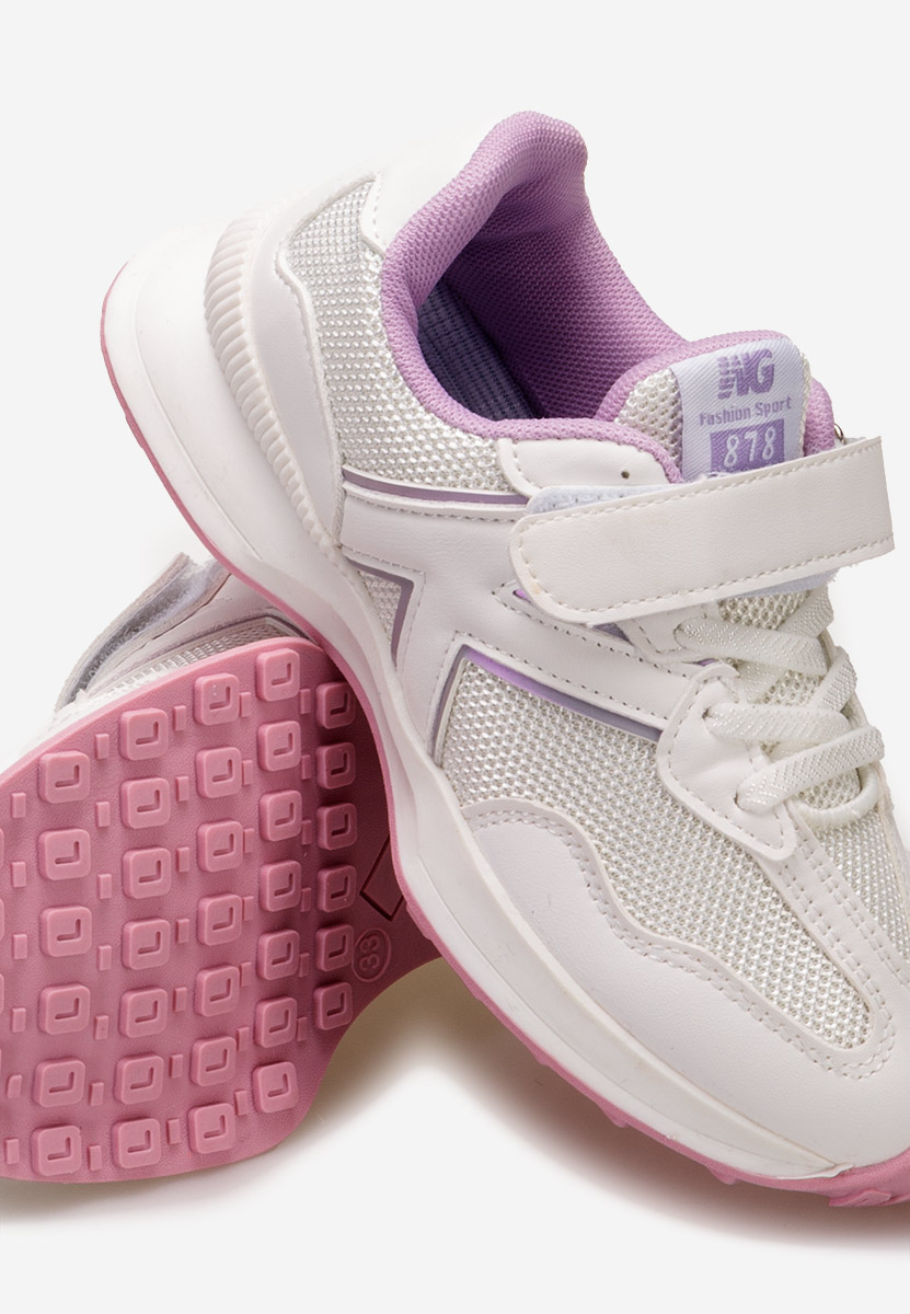 Baskets pour filles blancs Eclipse