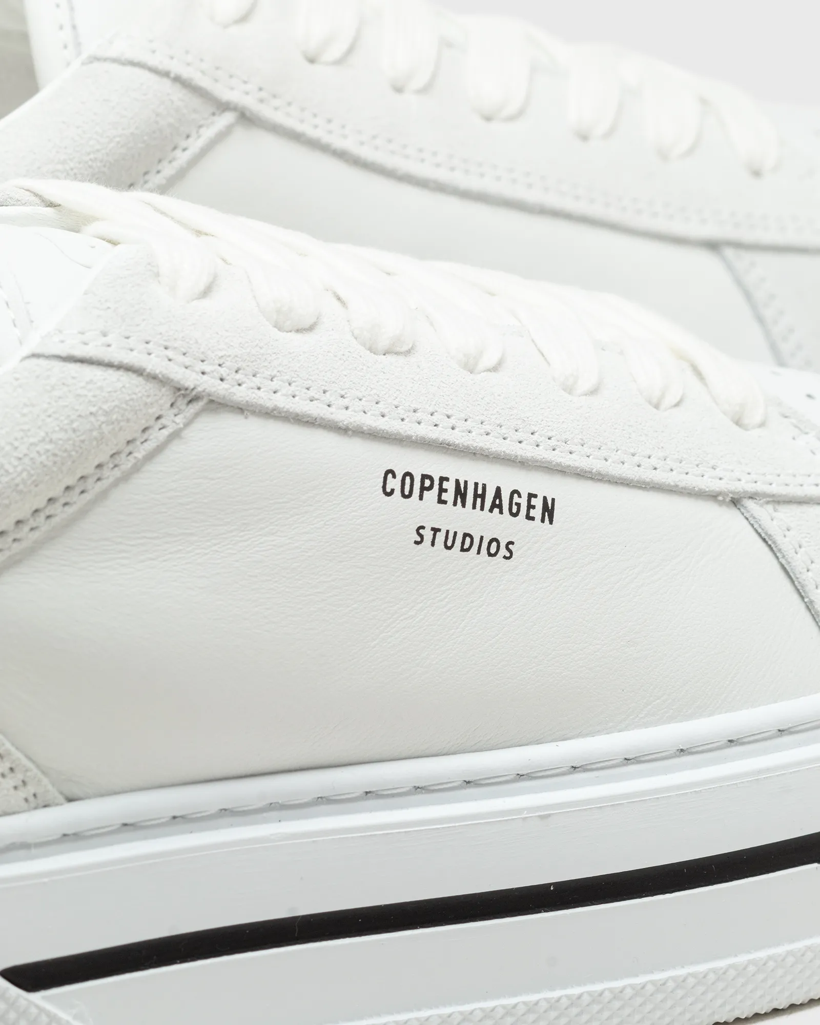 Copenhagen Studios CPH181 leather mix white