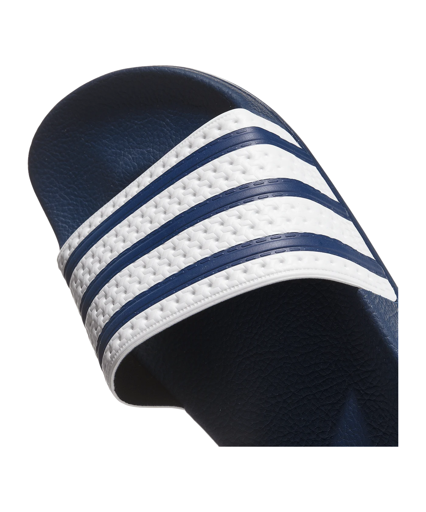 adidas Originals Adilette Badelatschen Weiss Blau