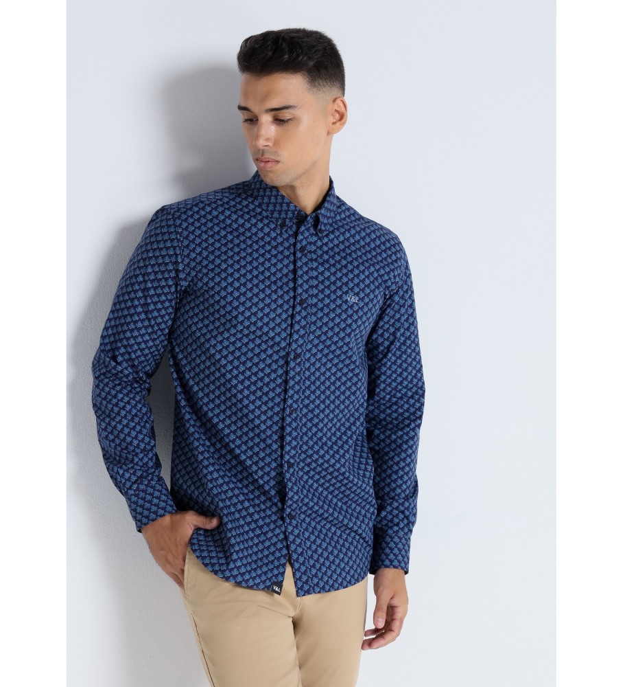 Victorio & Lucchino, Camisa V&L Mini com estampa marinho