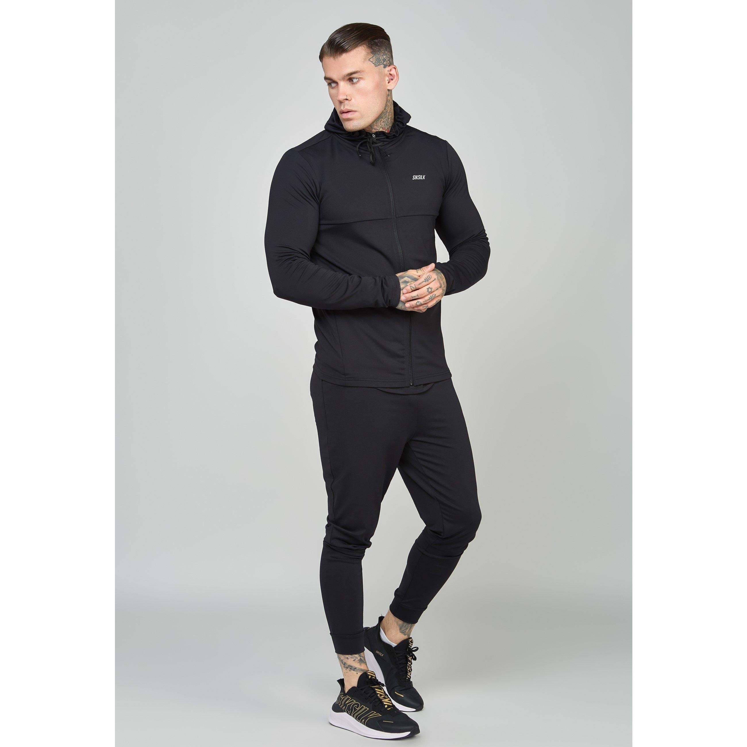 SikSilk Zip Hoodie Mens
