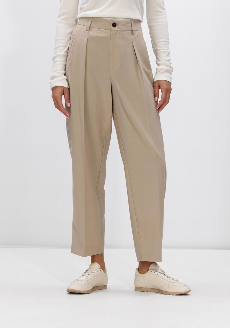 beige closed wijde broek ruthy