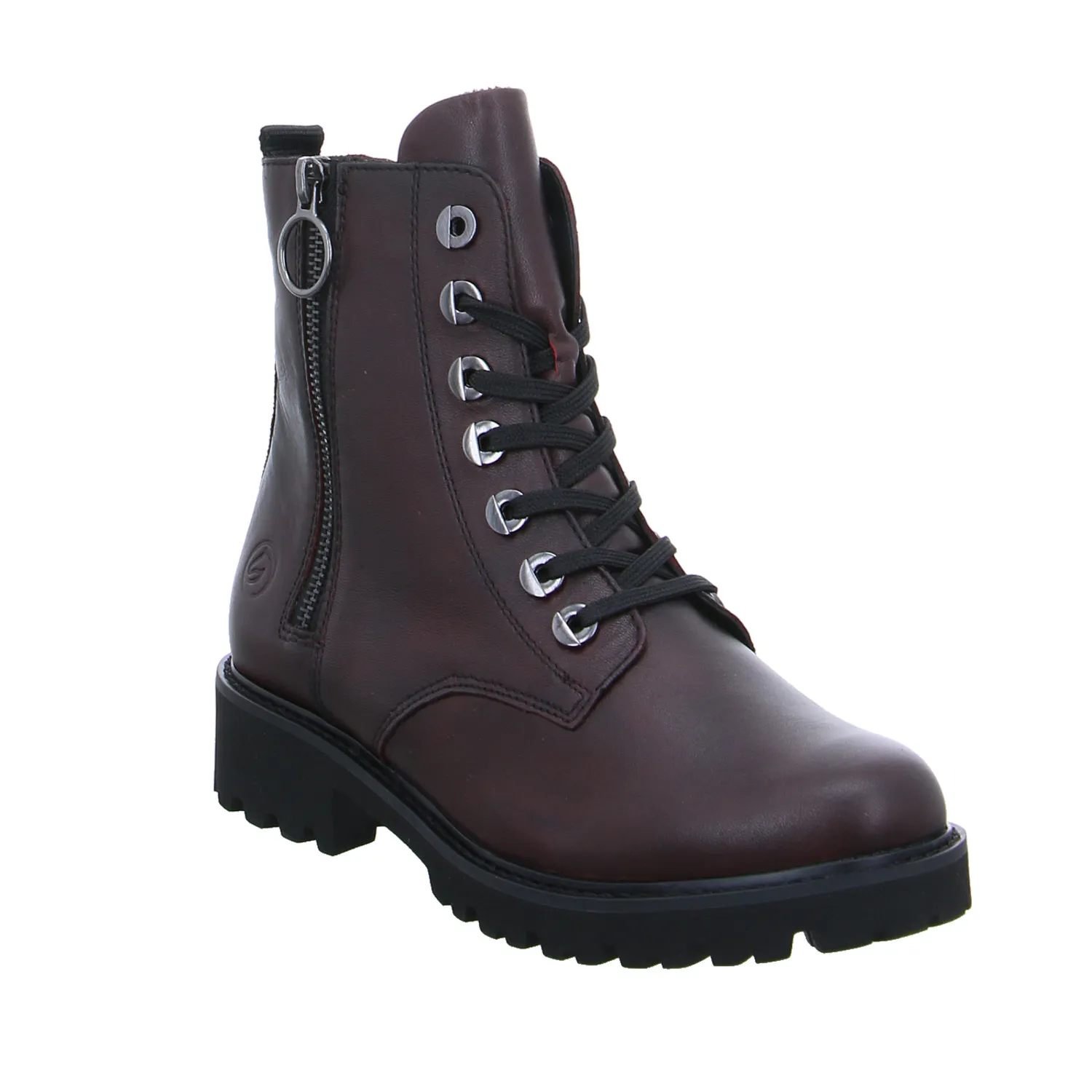 REMONTE Boot Bordeau Leder