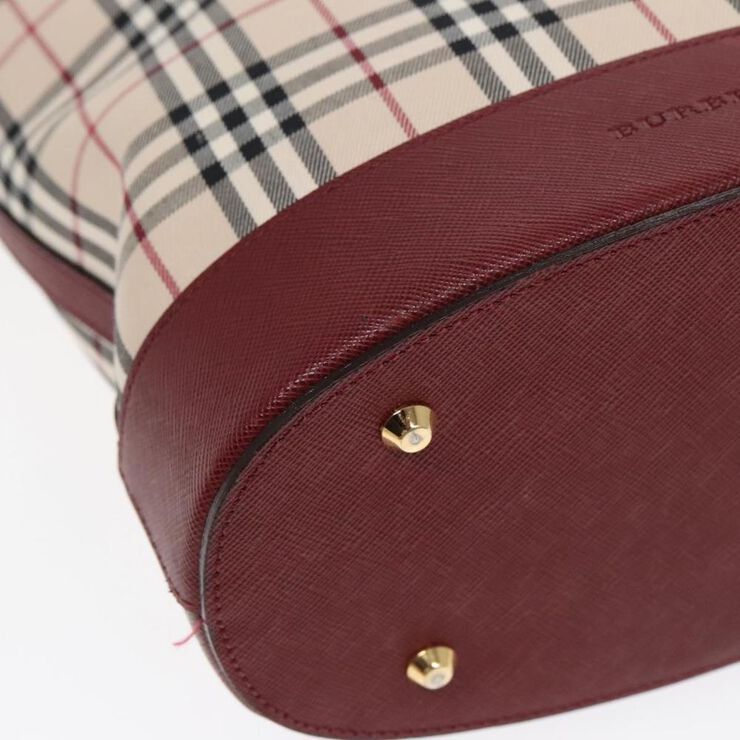 Burberry Vintage Burberry Shoulder Bag Beige
