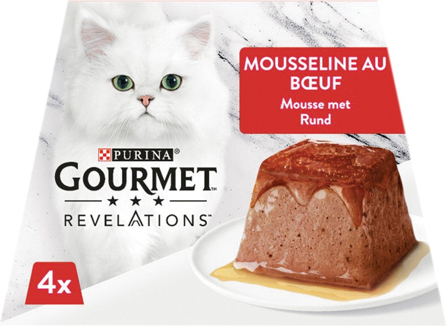 Gourmet kattenvoer in mouse Revelations rund 57 g 4 stuks