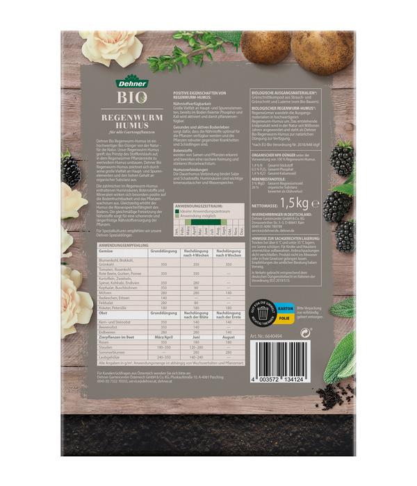 Dehner Bio Regenwurm-Humus, 1,5 kg