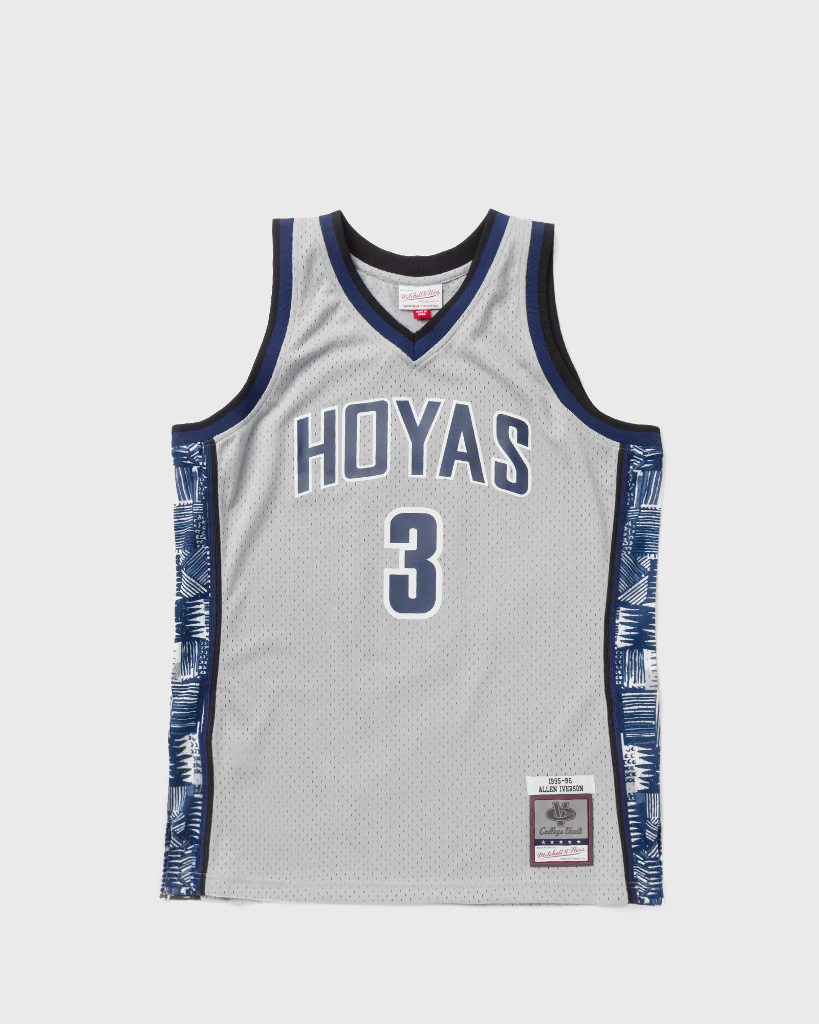 Mitchell & Ness NCAA SWINGMAN JERSEY GEORGETOWN UNIVERSITY 1995-96 ALLEN IVERSON #3