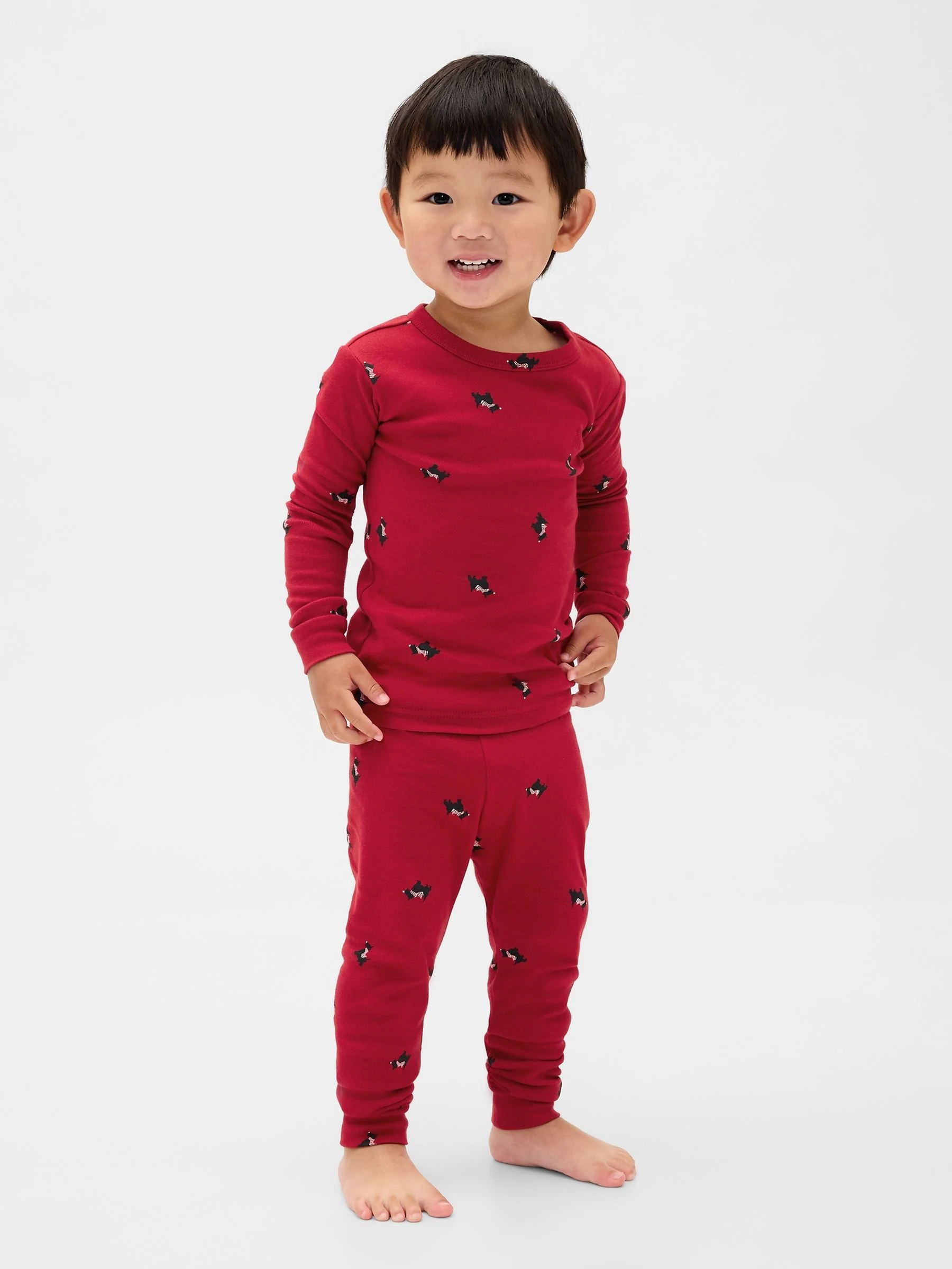 Gap Bijpassende Familie Kerstmis Katoenen Pyjama's (6mnd -5jr)