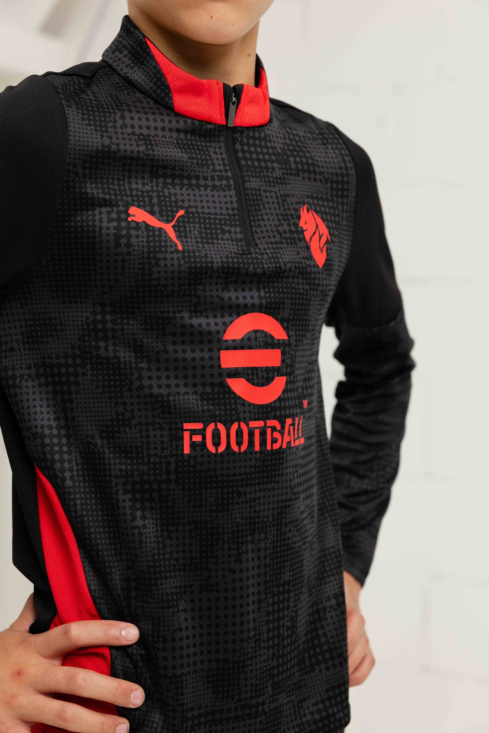 AC Milan 1/4 Zip Trainingspak Junior 2025/2026