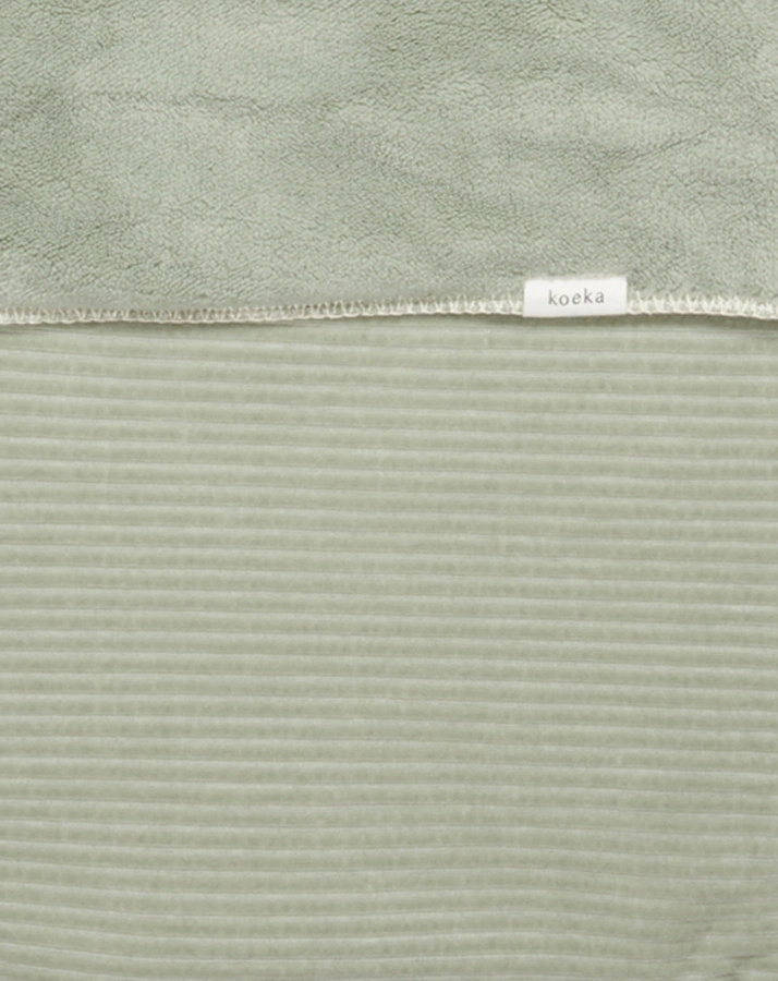 Baby Fußsack VIK TEDDY (42x90) in shadowgreen