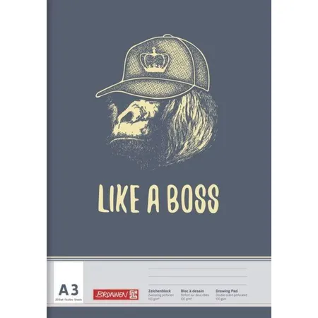 BRUNNEN Zeichenblock Boss, DIN A3