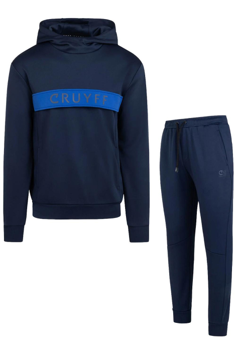 Cruyff blauwe heren sweater