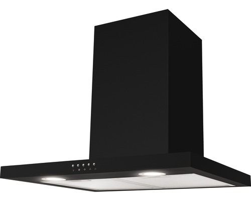 Amica KH 17803 S wandafzuigkap, 60 x 50 cm (B x D), zwart